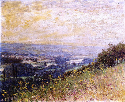  Guy Orlando Rose The Distant Town - Canvas Print