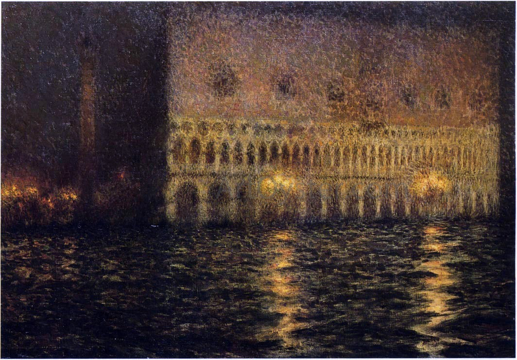  Henri Le Sidaner The Ducal Palace - Canvas Print