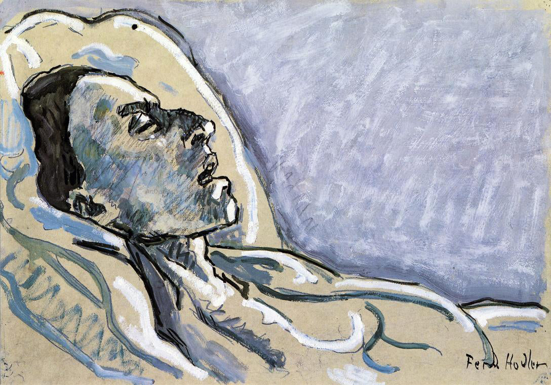  Ferdinand Hodler The Dying Valentine Gode-Darel - Canvas Print