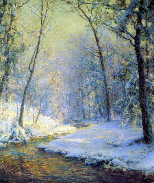  Walter Launt Palmer An Early Snow - Canvas Print