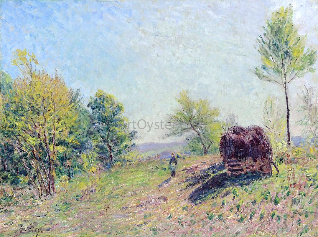  Alfred Sisley The Edge of the Forest - Canvas Print