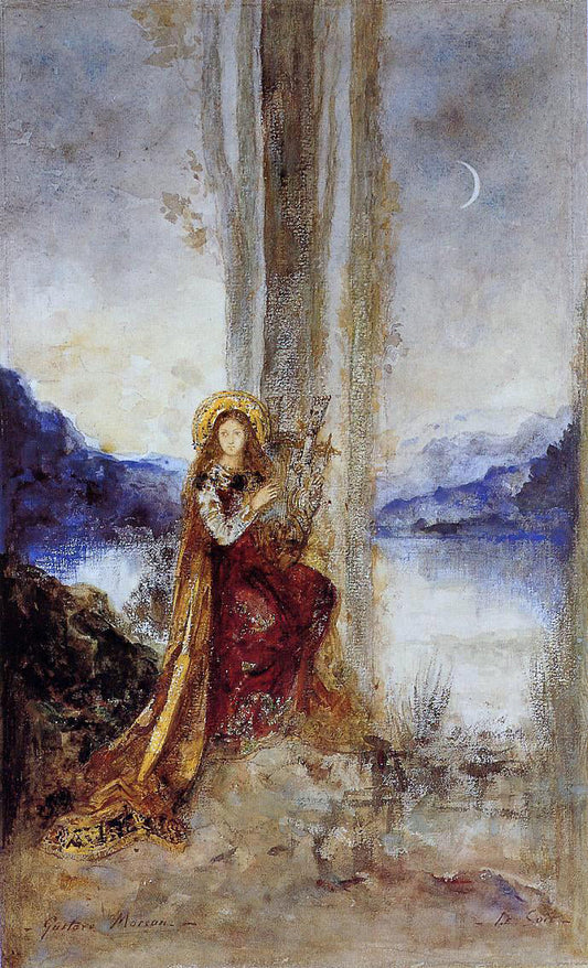  Gustave Moreau The Evening - Canvas Print