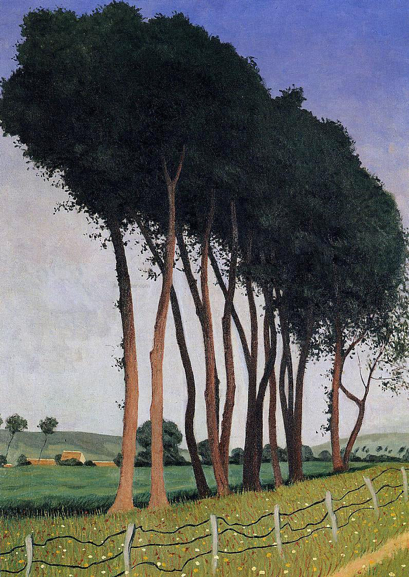  Felix Vallotton The Family of Trees - Canvas Print