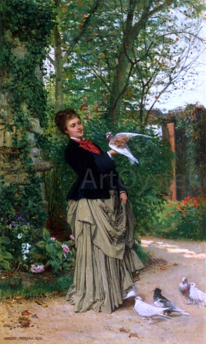  Adrien Moreau The Favorite Bird - Canvas Print