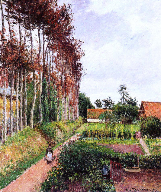  Camille Pissarro The Field by the Ango Inn, Varengeville - Canvas Print