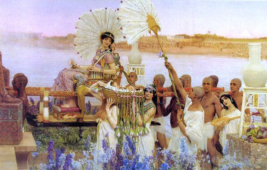  Sir Lawrence Alma-Tadema The Finding of Moses - Canvas Print