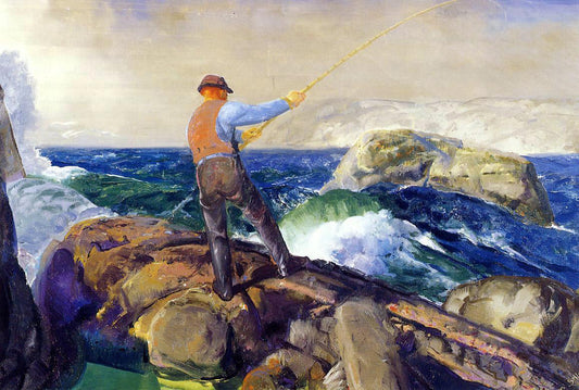 Paul Ritter The Fisherman - Canvas Print