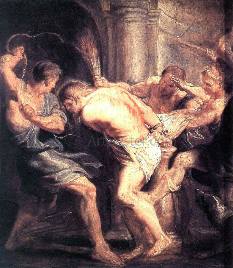  Peter Paul Rubens The Flagellation of Christ - Canvas Print