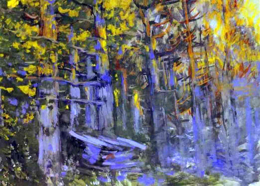  Constantin Alexeevich Korovin The Forest - Canvas Print