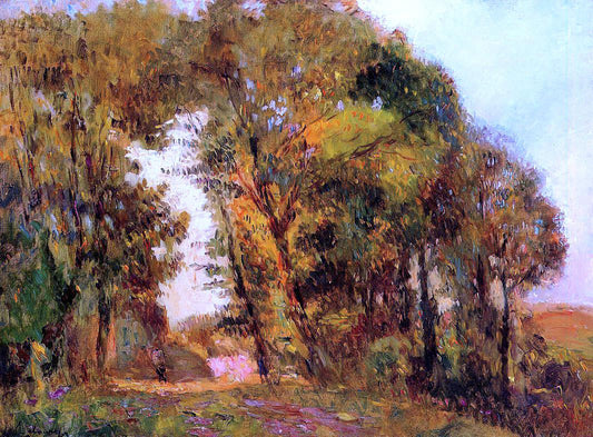  Albert Lebourg The Forest in Autumn near Rouen - Canvas Print