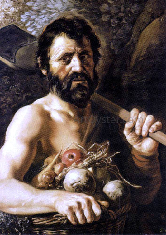  Jan Lievens The Four Elements and Ages of Man: Earth and Maturity - Canvas Print