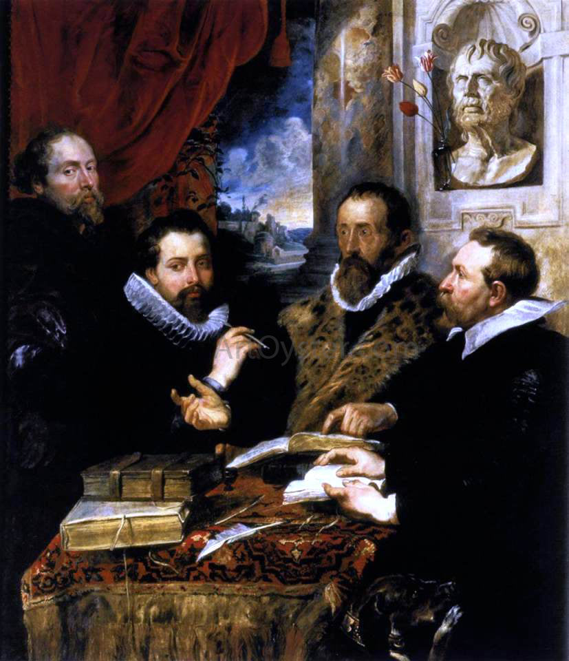  Peter Paul Rubens The Four Philosophers - Canvas Print