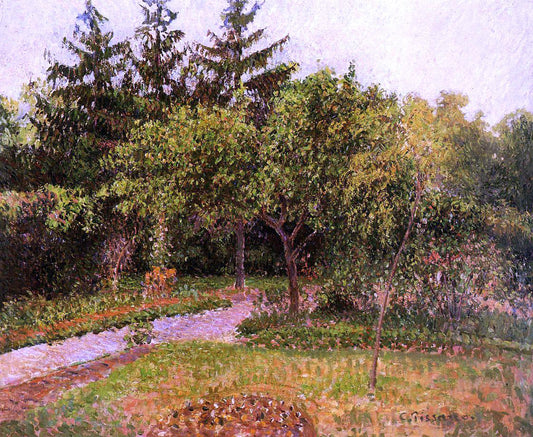  Camille Pissarro The Garden at Eragny - Canvas Print