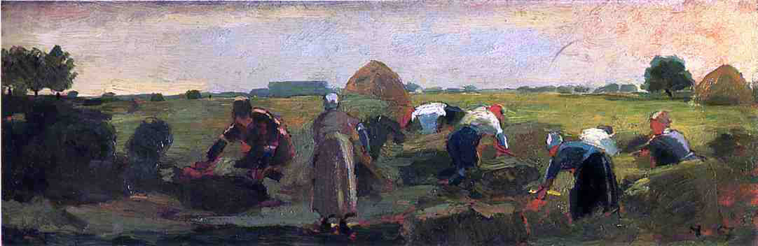  Winslow Homer The Gleaners - Canvas Print