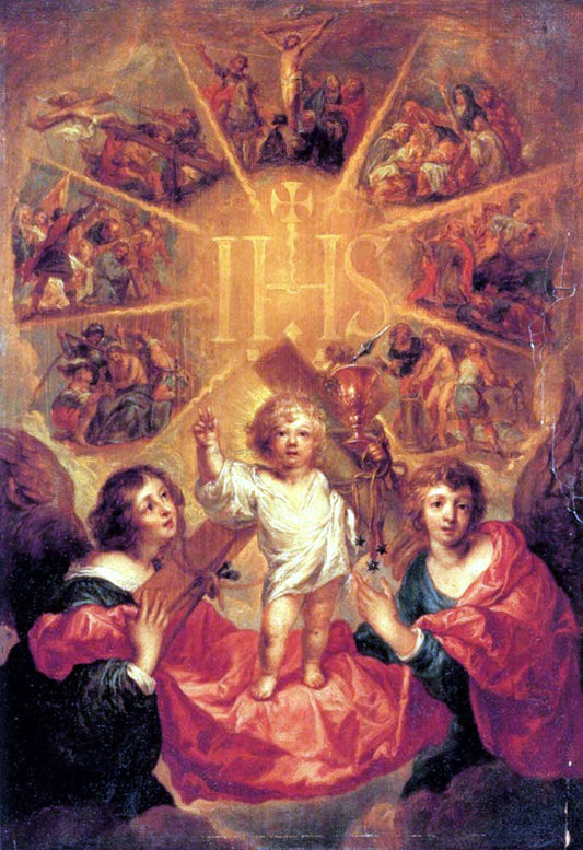  Antoine Sallaert The Glorification Of The Name Of Jesus - Canvas Print
