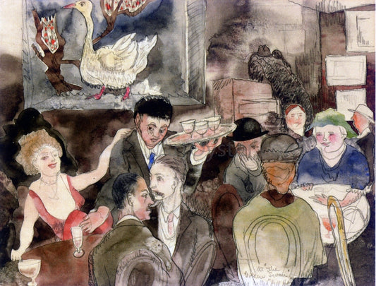  Charles Demuth The Golden Swan (also known as Hell Hole) - Canvas Print