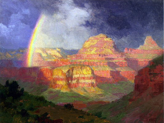  Edward Potthast The Grand Canyon - Canvas Print