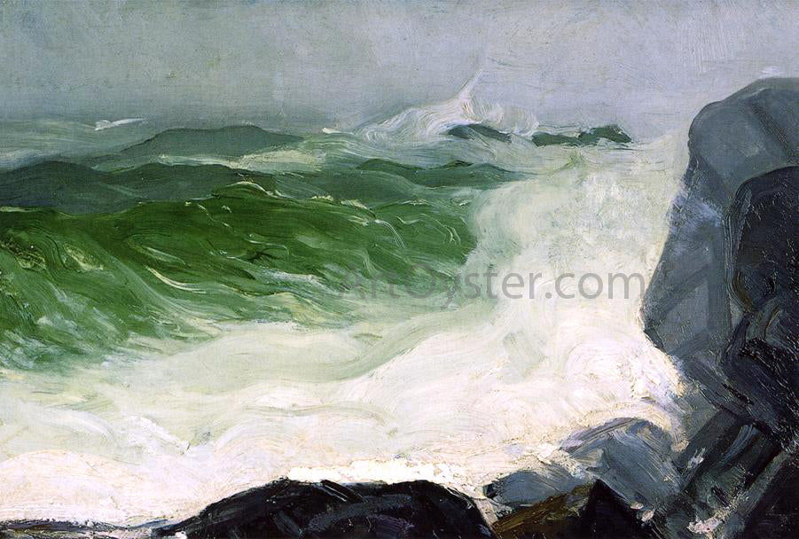  George Wesley Bellows The Grey Sea - Canvas Print