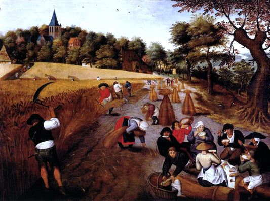  The Younger Pieter Bruegel The Harvest - Canvas Print