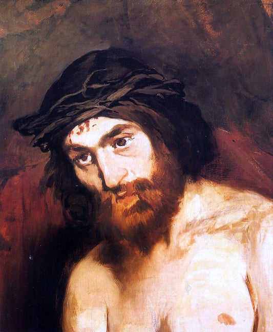  Edouard Manet The Head of Christ - Canvas Print