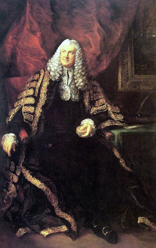  Thomas Gainsborough The Honourable Charles Wolfran Cornwall - Canvas Print