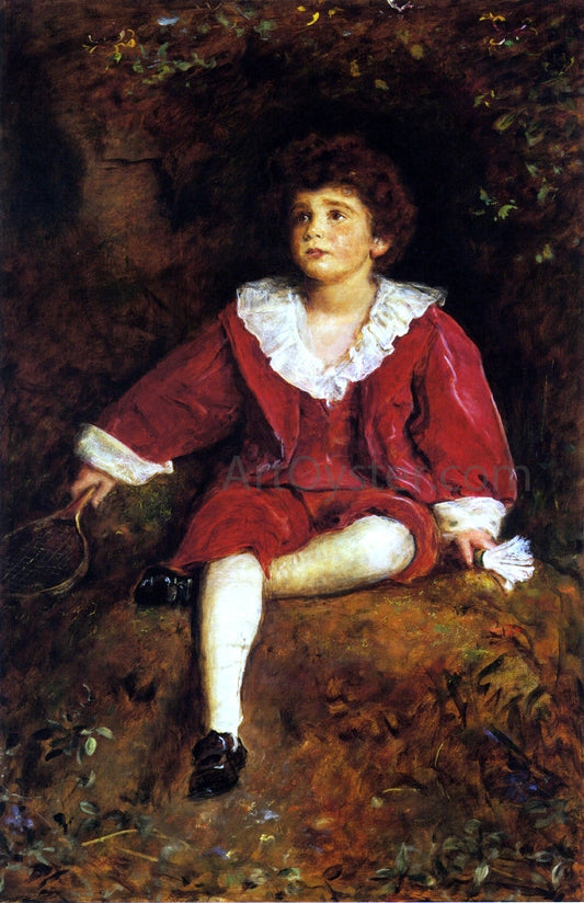  Sir Everett Millais The Honourable John Nevile Manners - Canvas Print