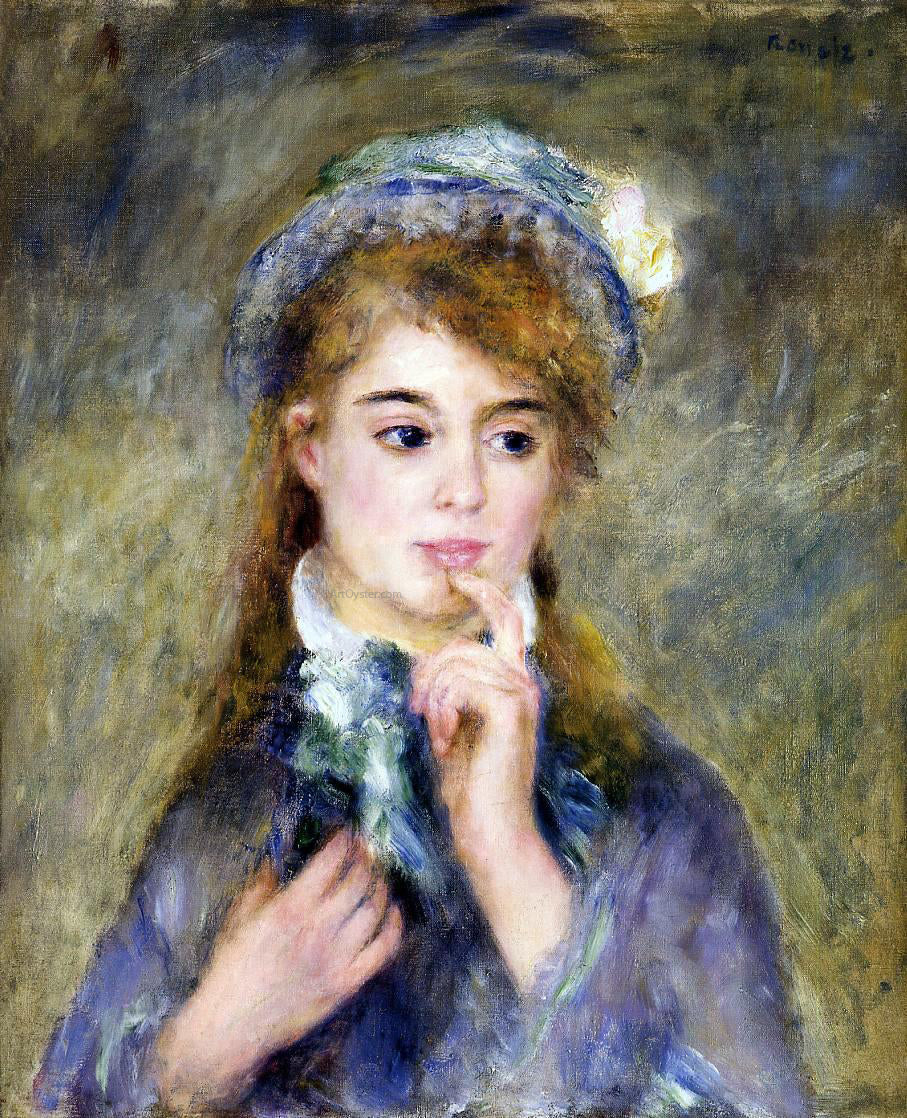  Pierre Auguste Renoir The Ingenue - Canvas Print