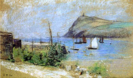  Julian Alden Weir The Inlet - Canvas Print