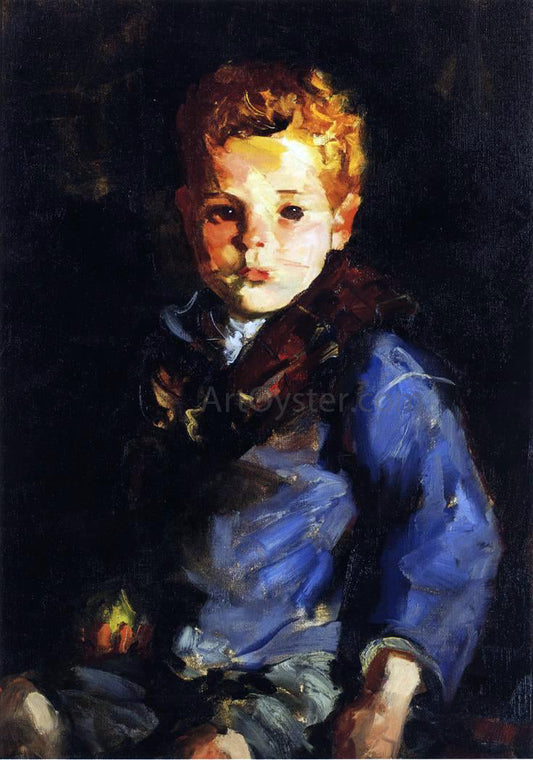  Robert Henri The Irish Boy in Blue Denim - Anthony Lavelle - Canvas Print