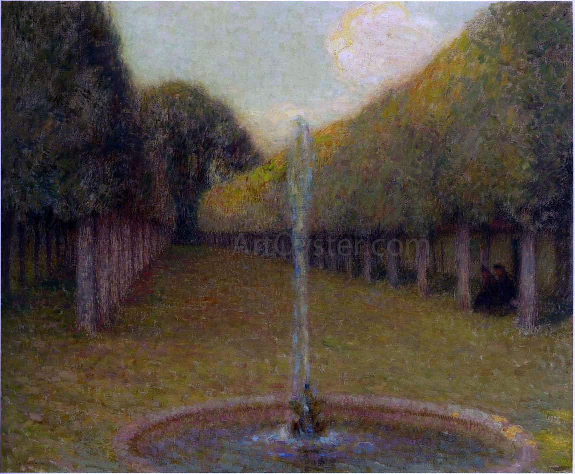  Henri Le Sidaner The Jet - Canvas Print