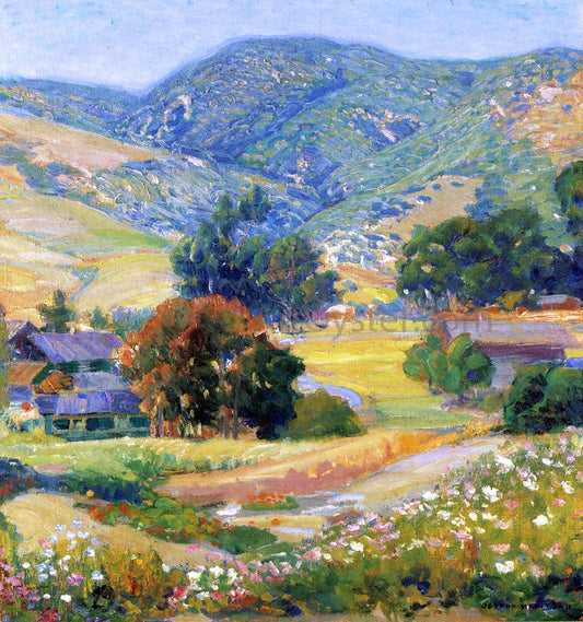  Joseph Kleitsch The Jeweled Hills - Canvas Print
