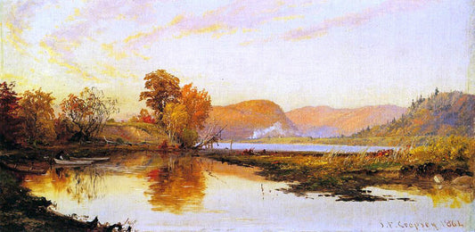  Jasper Francis Cropsey The Lake - Canvas Print