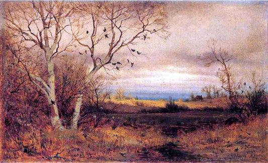  Jervis McEntee The Lake - Canvas Print