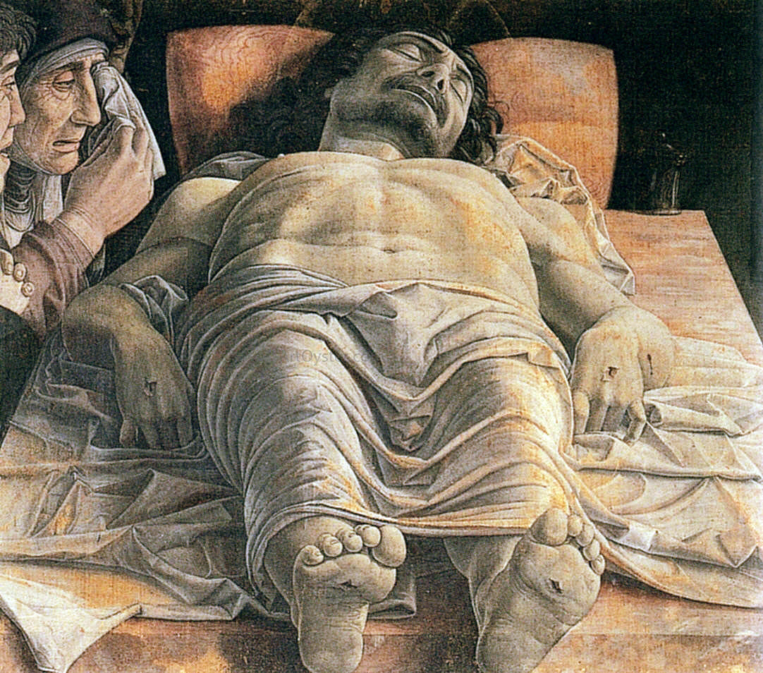  Andrea Mantegna The Lamentation over the Dead Christ - Canvas Print