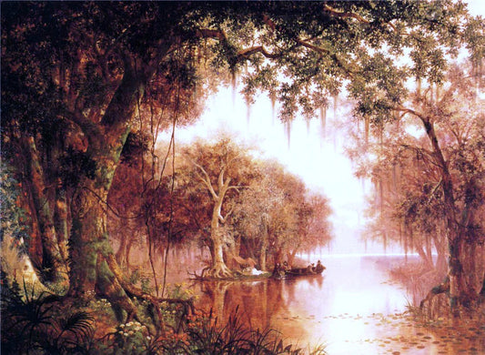  Joseph R Meeker The Land of Evangeline - Canvas Print