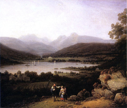  Robert Salmon The Langsdale Pike, Killarney - Canvas Print