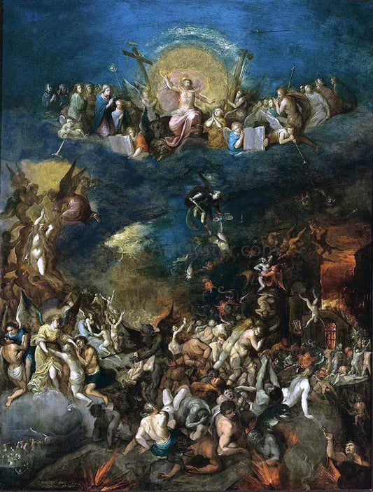  II Frans Francken The Last Judgement - Canvas Print