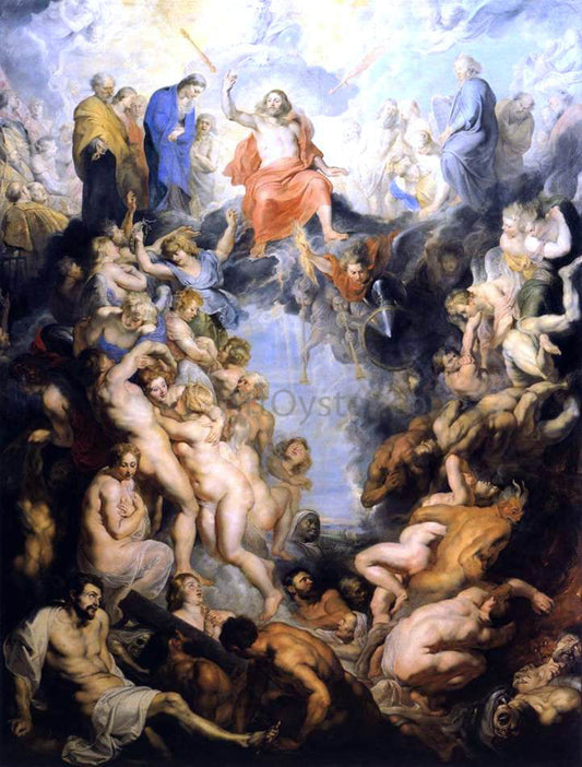  Peter Paul Rubens The Last Judgement - Canvas Print