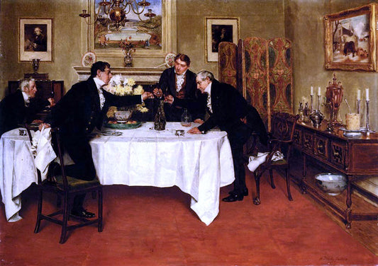  Walter Dendy Sadler The Last of the Vintage - Canvas Print