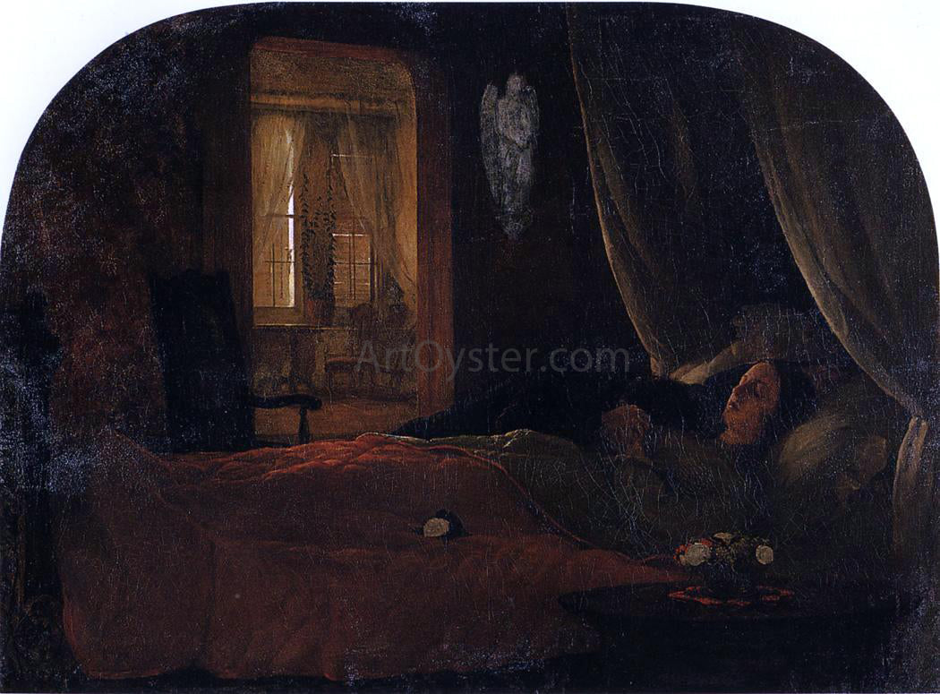  George Cochran Lambdin The Last Sleep - Canvas Print