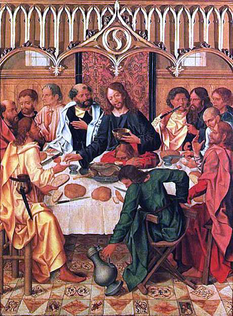  Francisco Henriques The Last Supper - Canvas Print