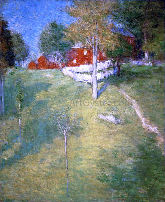  Julian Alden Weir The Laundry, Branchville - Canvas Print