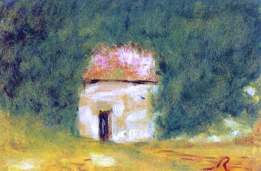  Pierre Auguste Renoir The Little House - Canvas Print