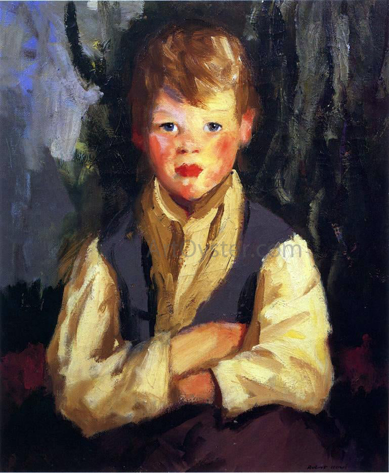  Robert Henri The Little Irishman - Canvas Print