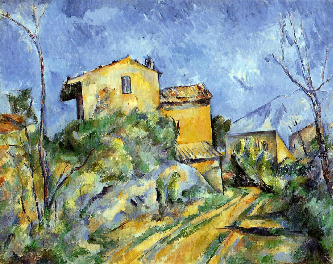  Paul Cezanne The Maison Maria - Canvas Print