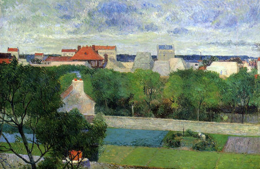  Paul Gauguin The Market Gardens of Vaugirard - Canvas Print