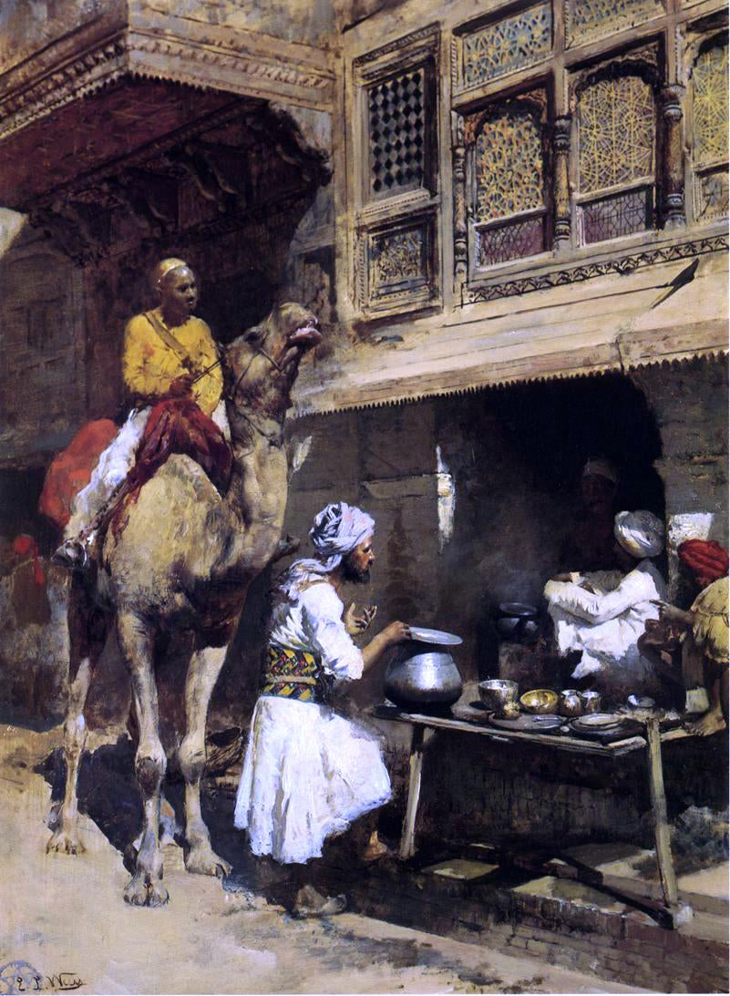  Edwin Lord Weeks The Metalsmith's Shop - Canvas Print