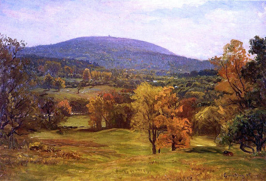  John Joseph Enneking The Milton Blue Hills - Canvas Print