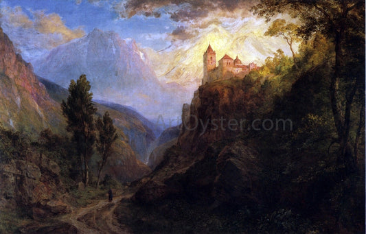  Frederic Edwin Church The Monastery of San Pedro - Canvas Print