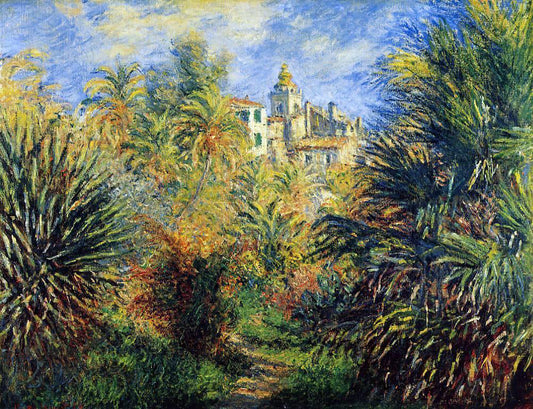  Claude Oscar Monet The Moreno Garden at Bordighera - Canvas Print